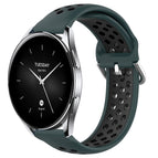 For Xiaomi Watch S2 42mm / Olive Green+Black