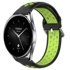 For Xiaomi Watch S2 42mm / Black+Lime