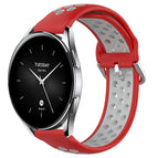 For Xiaomi Watch S2 42mm / Red+Grey