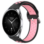 For Xiaomi Watch S2 46mm / Black+Pink