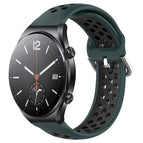 For Xiaomi MI Watch S1 / Olive Green+Black