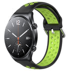 For Xiaomi MI Watch S1 / Black+Lime