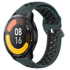 For Xiaomi Watch S1 Active / Olive Green+Black