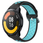 For Xiaomi Watch S1 Active / Black+Blue