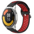 For Xiaomi MI Watch Color 2 / Black+Red