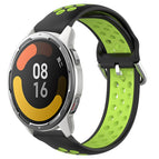 For Xiaomi MI Watch Color 2 / Black+Lime