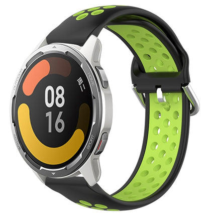 22mm Perforated Breathable Sports Silicone Watch Band, For Xiaomi MI Watch Color 2