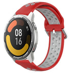 For Xiaomi MI Watch Color 2 / Red+Grey
