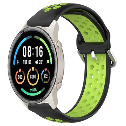 22mm Perforated Breathable Sports Silicone Watch Band, For Xiaomi MI Watch Sport
