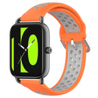 For  Xiaomi Haylou RS4 LS12 / Orange+Grey