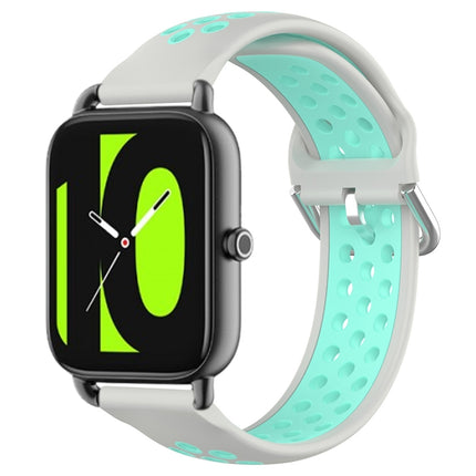 22mm Perforated Breathable Sports Silicone Watch Band, For  Xiaomi Haylou RS4 LS12