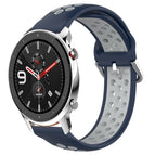 For Amazfit GTR 4 / Midnight Blue + Gray