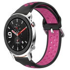 For Amazfit GTR 4 Pro / Black+Rose Red