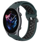 For Amazfit GTR 3 / Olive Green+Black