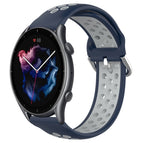 For Amazfit GTR 3 / Midnight Blue + Gray