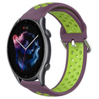 For Amazfit GTR 3 / Purple+Lime