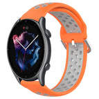 For Amazfit GTR 3 Pro / Orange+Grey