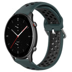 For Amazfit GTR 2e / Olive Green+Black