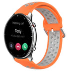 For Amazfit GTR 2 / Orange+Grey
