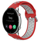 For Amazfit GTR 2 / Red+Grey