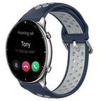 For Amazfit GTR 2 / Midnight Blue + Gray