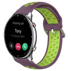 For Amazfit GTR 2 / Purple+Lime