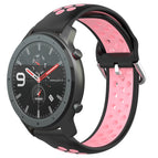 For Amazfit GTR 47mm / Black+Pink
