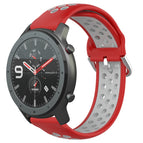 For Amazfit GTR 47mm / Red+Grey