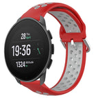 For Suunto 9 Peak Pro / Red+Grey