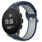 For Suunto 9 Peak Pro / Midnight Blue + Gray