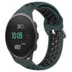 For Suunto 5 Peak / Olive Green+Black
