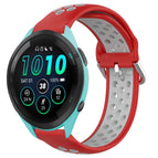 For Garmin Forerunner 265 / Red+Grey