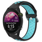 For Garmin Forerunner 255 / Black+Blue