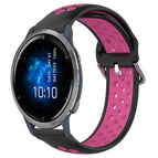 For Garmin Venu 2 / Black+Rose Red