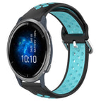 For Garmin Venu 2 / Black+Blue
