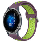 For Garmin Venu 2 / Purple+Lime