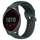 For Garmin Vivoactive4 / Olive Green+Black