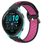 For Garmin Forerunner 265 Music / Black+Rose Red