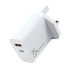 UK Plug / White