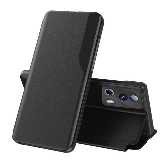 Attraction Flip Holder Leather Phone Case, For Xiaomi 13 Lite