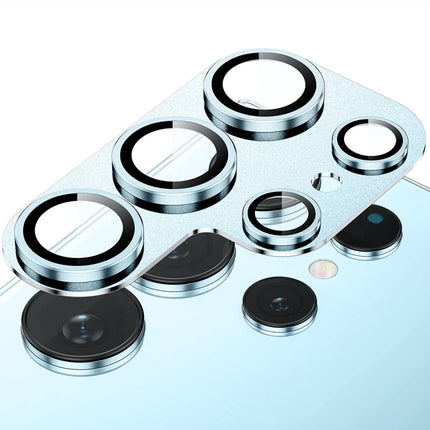 For Samsung Galaxy S23 Ultra 5G ENKAY Hat-Prince AR Anti-reflection Aluminium Alloy Tempered Glass Camera Lens Film