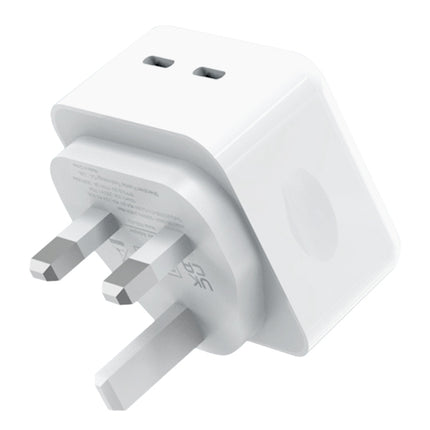 NORTHJO NOGAN3502 GaN PD PPS 35W Dual USB-C / Type-CWall Fast Charger, EU Plug, UK Plug