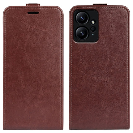 For Xiaomi Redmi Note 12 4G Global R64 Texture Vertical Flip Leather Phone Case, For Xiaomi Redmi Note 12 4G Global
