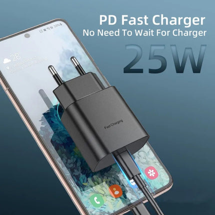 TA800 PD / PPS 25W Type-C Port Charger for Samsung, UK Plug, UK Plug