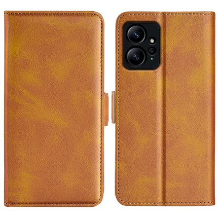 For Xiaomi Redmi Note 12 4G Global Dual-side Magnetic Buckle Horizontal Flip Leather Phone Case, For Xiaomi Redmi Note 12 4G Global