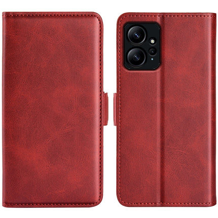 For Xiaomi Redmi Note 12 4G Global Dual-side Magnetic Buckle Horizontal Flip Leather Phone Case, For Xiaomi Redmi Note 12 4G Global