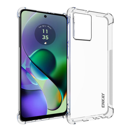 ENKAY Hat-Prince Transparent TPU Shockproof Phone Case, For Motorola Moto G85 5G, For Motorola Edge 2024, For Motorola Edge 50 Ultra, For Motorola Edge 50 Pro 5G, For Motorola Edge 50 Fusion, For Motorola Moto G Stylus 5G 2024                          ...