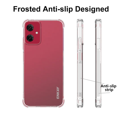 ENKAY Hat-Prince Transparent TPU Shockproof Phone Case, For Motorola Moto G Power 5G 2024, For Motorola Moto G84 5G, For Motorola Moto G54 5G, For Motorola Edge 40 Neo 5G, For Motorola Moto G14 4G, For Motorola Moto G Stylus 5G 2023                    ...
