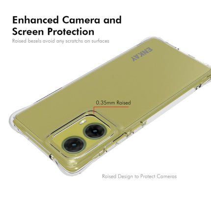 ENKAY Hat-Prince Transparent TPU Shockproof Phone Case, For Motorola Moto G85 5G, For Motorola Edge 2024, For Motorola Edge 50 Ultra, For Motorola Edge 50 Pro 5G, For Motorola Edge 50 Fusion, For Motorola Moto G Stylus 5G 2024                          ...
