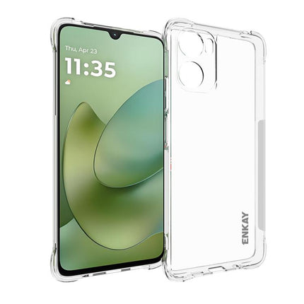 ENKAY Hat-Prince Transparent TPU Shockproof Phone Case, For Motorola Moto G Power 5G 2024, For Motorola Moto G84 5G, For Motorola Moto G54 5G, For Motorola Edge 40 Neo 5G, For Motorola Moto G14 4G, For Motorola Moto G Stylus 5G 2023                    ...